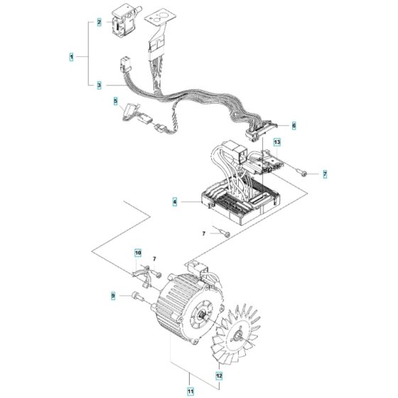 Electrical for Husqvarna T535i XP