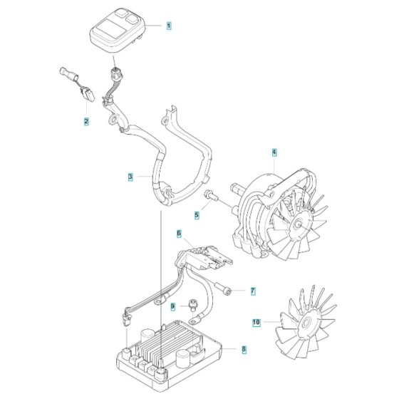 Electrical for Husqvarna T540i XP