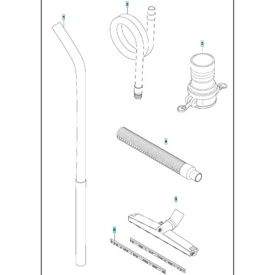 T7500 Dust Extractor Accessories
