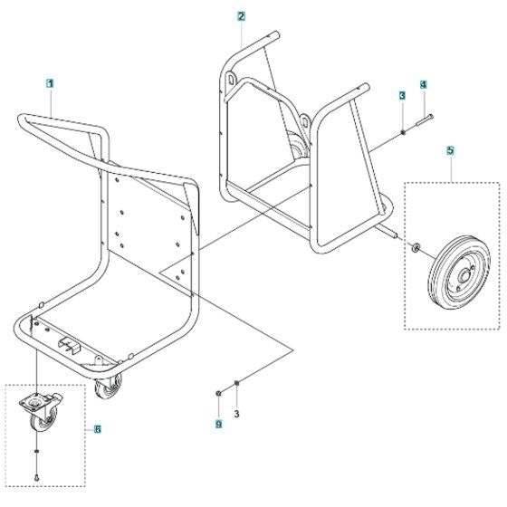 Carriage Assembly for T7500