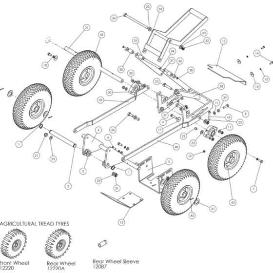 Chassis Components for TC07