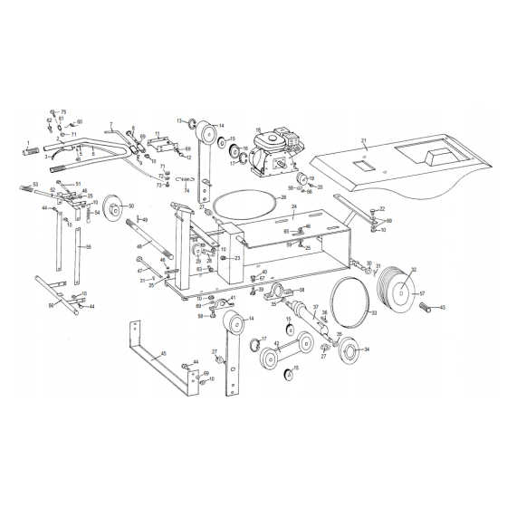 Camon TC12 Turf Cutter Assembly