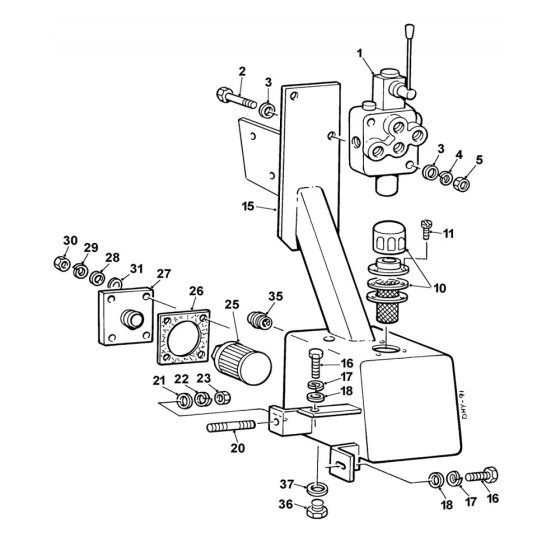 Tank & Control Valve Assembly