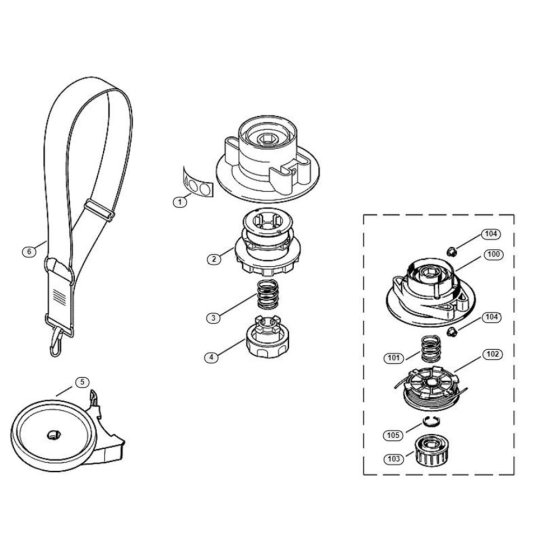 Trimmer Head for Stihl/Viking