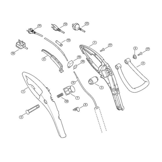 Handle Assembly for Stihl TE 310