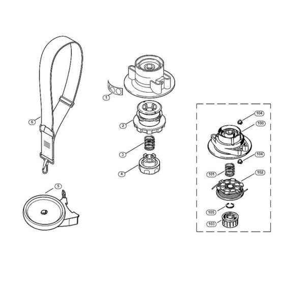 Trimmer Head for Stihl/Viking