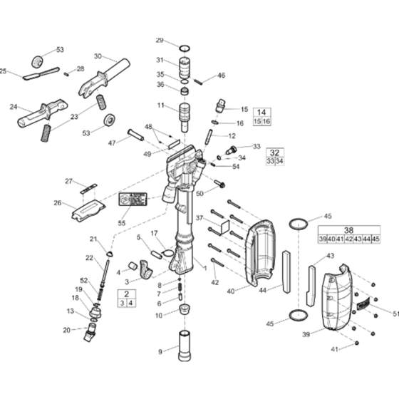 Atlas Copco TEX230PE Assembly