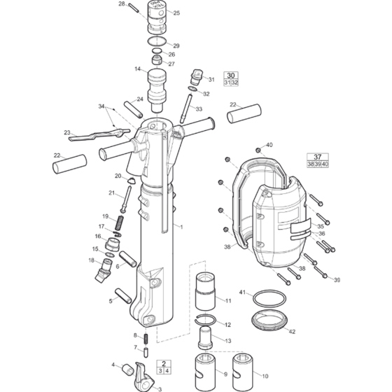 Atlas Copco TEXP60 S Assembly