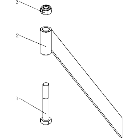 Support Legs for Husqvarna TF 225