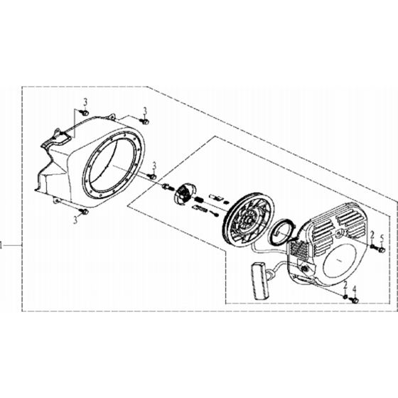 Starter Assembly for TF 230