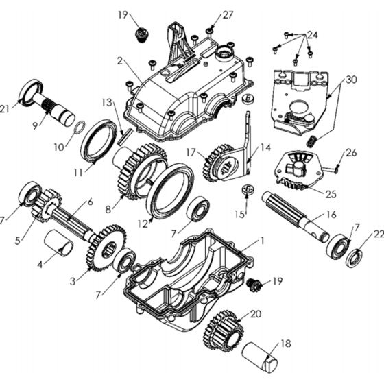Casters Assembly for TF 435P