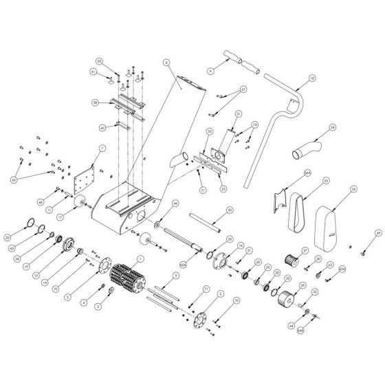 Main Assembly for TFP200