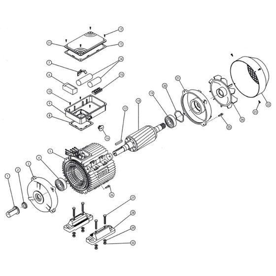 Motor Assembly for TFP200