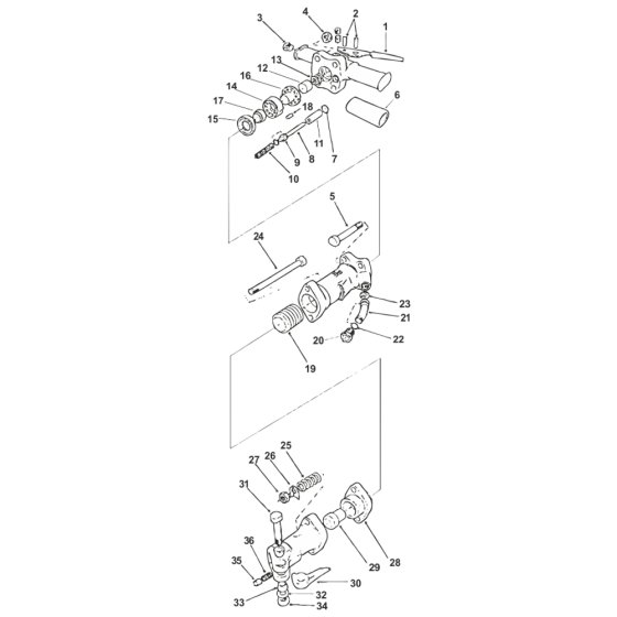 Retainer Bolt fits Thor 234 Breakers - 43524