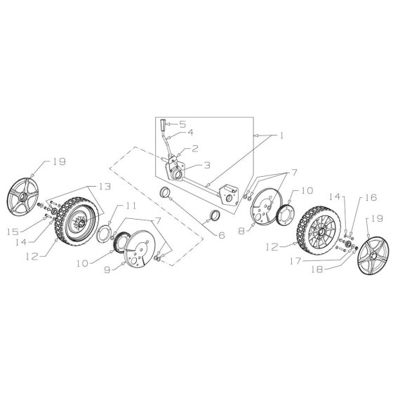Wheel Assembly for Morrison Titan
