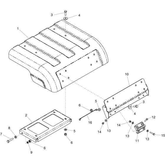 Top Cover for RPC55 Plate