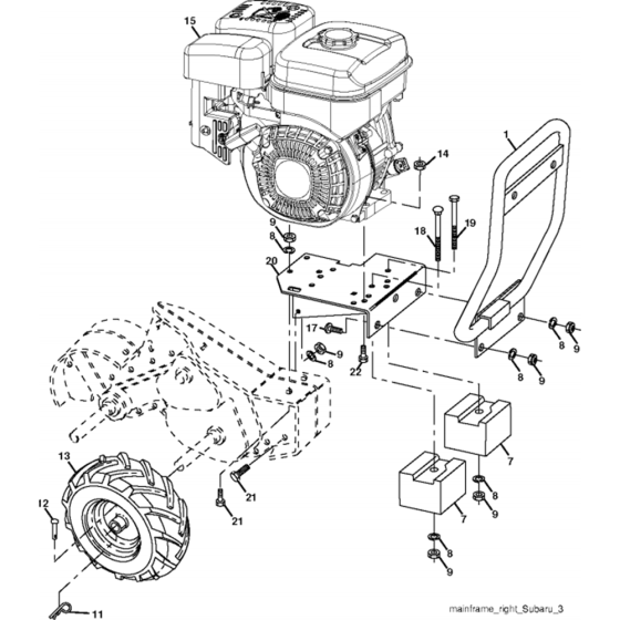 Mainframe Right Side Assembly