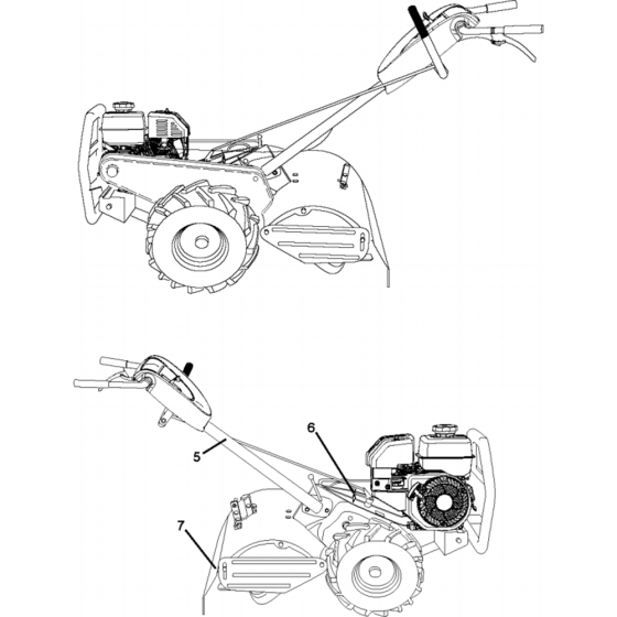 Decals for Husqvarna TR 530