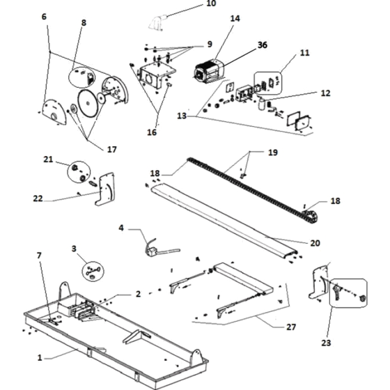 Cutting Head Assembly