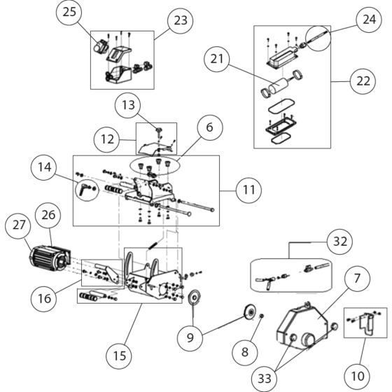 Cutting Head Assembly