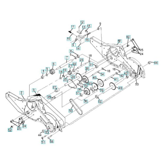 Transmission Assembly for TR 314C