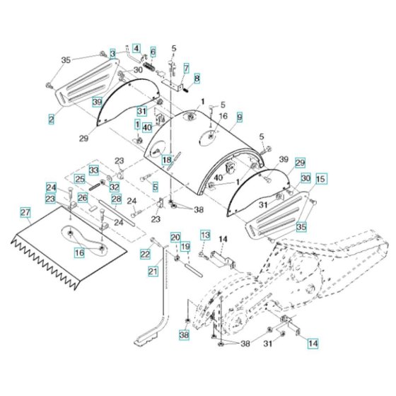 Shield Assembly for TR 317C