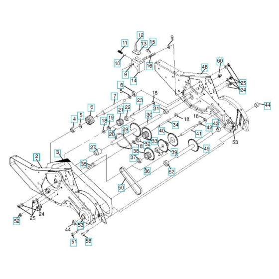 Transmission Assembly for TR 317C