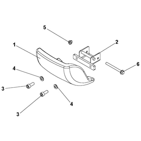 Counterweight Assembly for TR 348