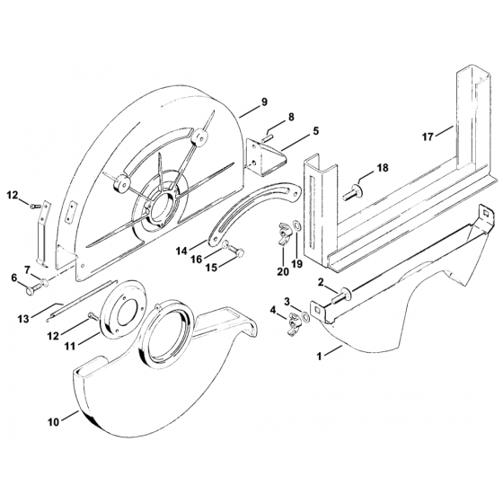 Stihl TS08 Disc Cutter Tools