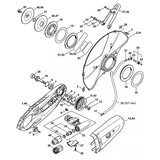 Stihl Disc Cutter Connector