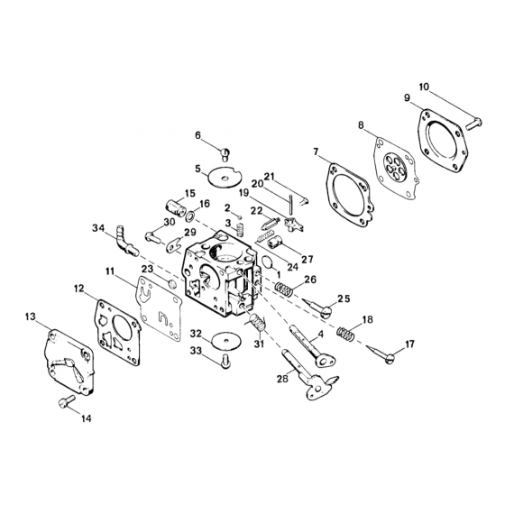 Tillotson Carburettor for TS50