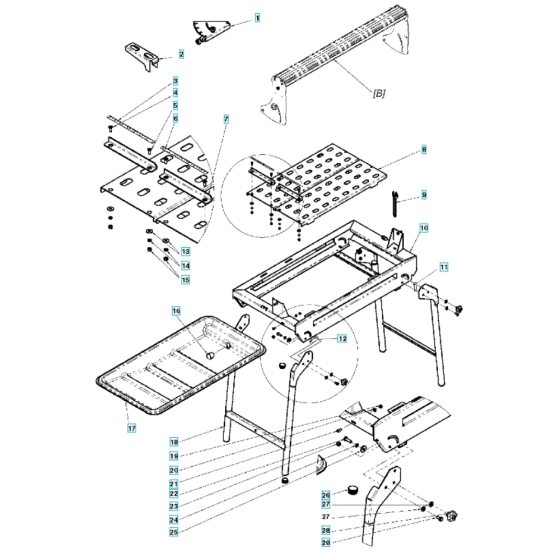 Frame Assembly for TS 73 R