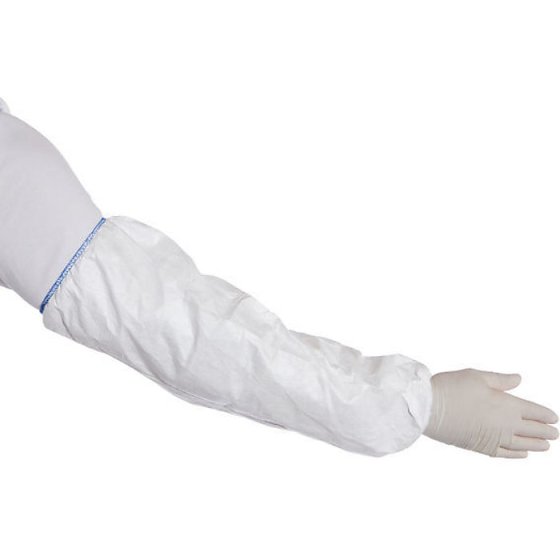 Tyvek Sleeve 50cm Long Stitched Internal Seams & Adjustable Arm Opening