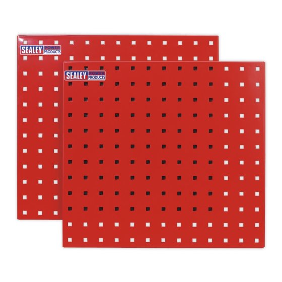 PerfoTool Storage Panel 500 x 500mm Pack of 2 Sealey Part No. TTS05