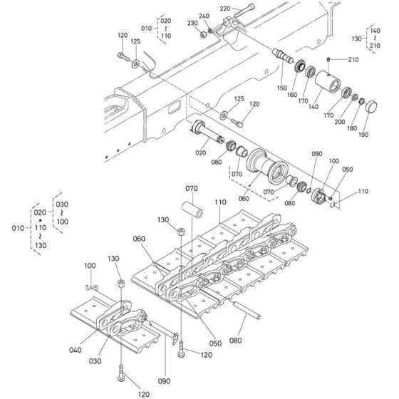 Track and Roller Assembly