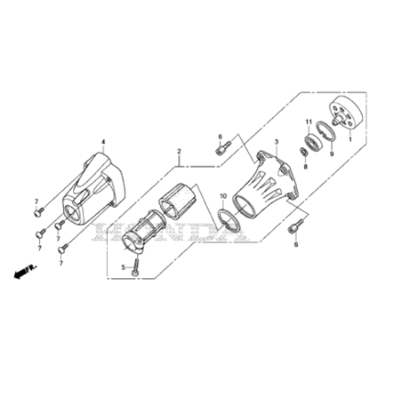 Clutch Housing for Honda UMC425A