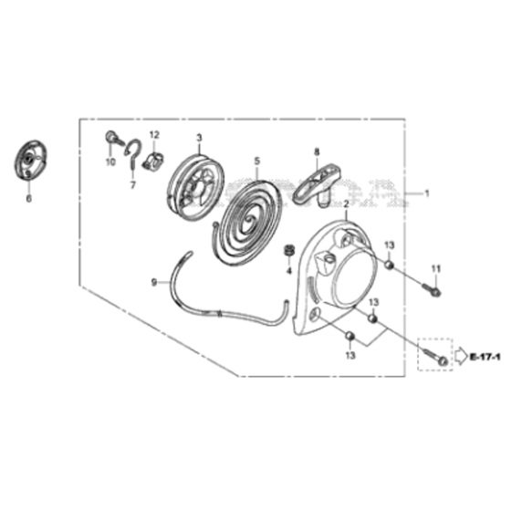 Recoil Starter for Honda UMC435A