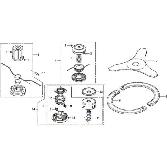 Cutter Blade Nylon Head