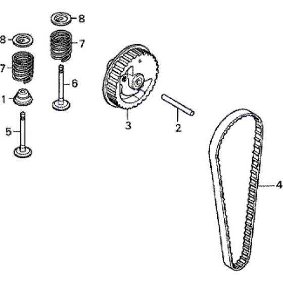 Camshaft, Pulley Assembly