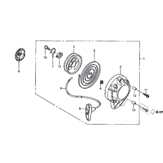 Recoil Starter for Honda UMK425LE