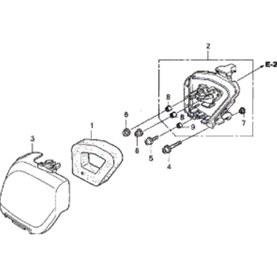 Air Cleaner for Honda UMK435UE