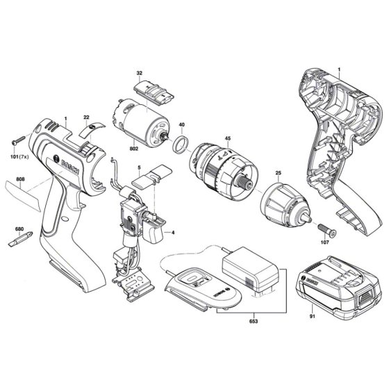 Cordless Combi Assembly Bosch