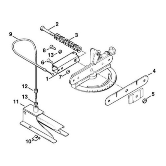 Stihl USG Clamping Attachment