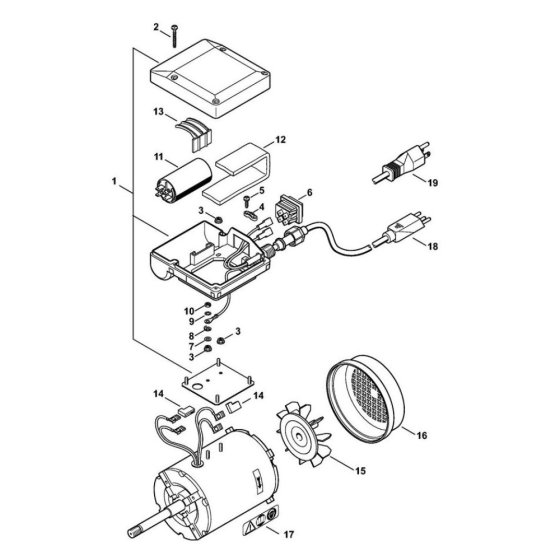 Electric Motor for Stihl USG