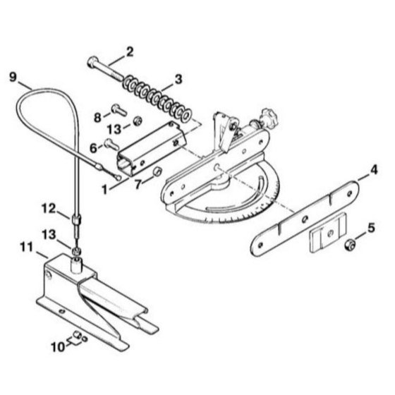 Clamping Attachment for Stihl