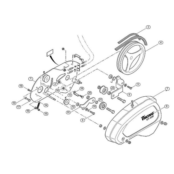 Drive Assembly for VH Tillers