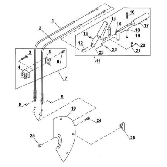 Clutch Handle Assembly