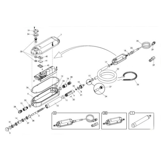 Vibratec Plus 58 Main Assembly