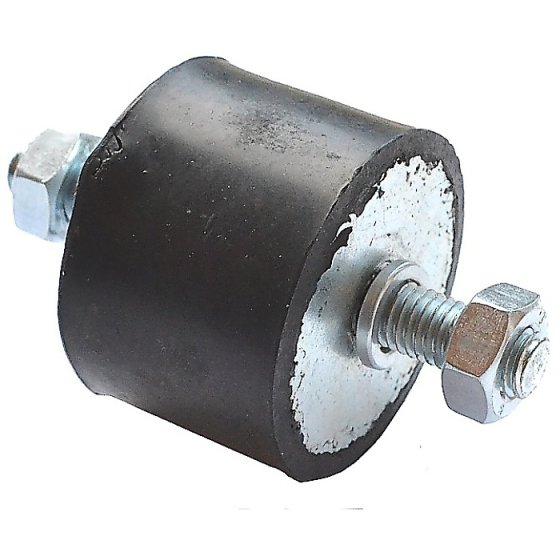 Rubber Vibration Mount Male/Male 30x25mm M8 Thread
