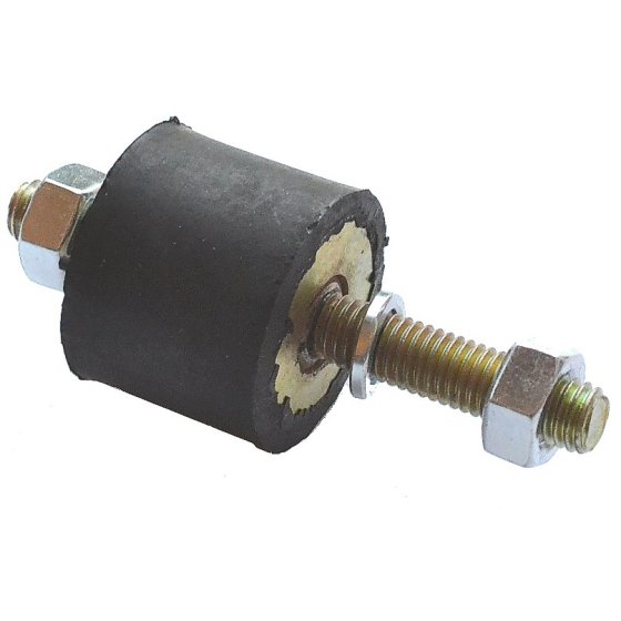 Rubber Vibration Mount Male/Male 30x25mm M8 Thread
